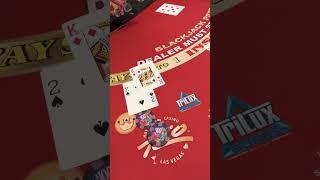 I went ALL IN on this Blackjack hand! 