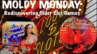 Moldy Monday Ep. 49 feat. Wonder Woman Gold and Super Red Phoenix Slots...Twirling and Flapping!