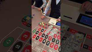 $11000 on one spin of roulette, what’s the biggest bet you’ve seen? #casino #roulette #slots #vegas