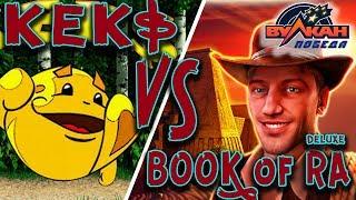 Казино Вулкан Победа ♦ БАТЛ КЕКСА С КНИЖКАМИ! KEK$ vs BOOK of RA Deluxe♦ Игра казино онлайн!