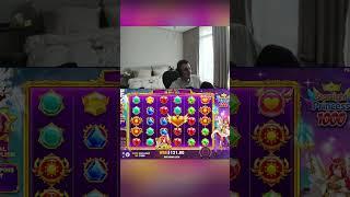 Заносы недели в Starlight Princess игрок Нави словил х100 бомбочку #казино #занос #слоты #shorts