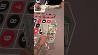$8200 on one spin of roulette #casino #gamble #slots #roulette #jackpot #bigwin #lasvegas #blackjack