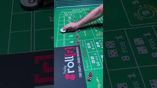 Playing Craps for a FREE CRUISE! #craps #cruising #freecruise #shorts #subscribe #casinoroyale