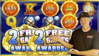 Max Bet 1¢ to Min Bet 10¢ on Glacier Gold Ultimate Fire Link!