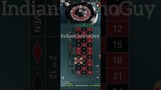ROULETTE GAMEPLAY | @indiancasinoguy  | #roullette #games