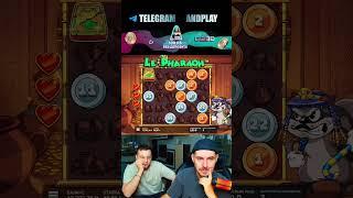 Шикарный занос в слоте Le Pharaon #занос #заносынедели #казино #casino