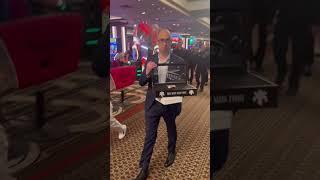 FULL VIDEO: Armed Security $10M poker winner walking casino - 2024 WSOP Main Event bracelet winner