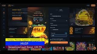 Honey Money Casino регистрация с промокодом HVIP 