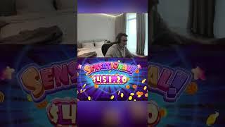 Игрок нави словил занос недели с ретригой в Sugar Rush #казино #занос #слоты #shorts #melstroy