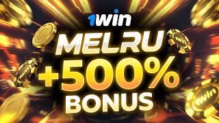 1ВИН ОНЛАЙН КАЗИНО: Получи +500% бонус по промокоду MELRU! Зарегистрируйся и выигрывай!