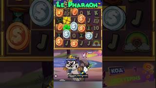 ДА ЕСТЬ ЖЕ! Выпал Золотой Клевер и Поймал Занос в Le Pharaon! #шортс #irwin #casino #ирвин #казино