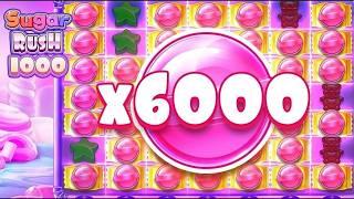 ЛУЧШИЙ СТАРТ ЗА ВСЁ ВРЕМЯ!!! ВЗЯЛ ALL IN НА ВСЁ ЧТО БЫЛО!!! САМАЯ ИГРОВАЯ ПОЛЯНА В SUGAR RUSH 1000!!