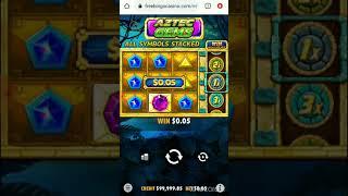 JUEGA A AZTEC GEMS freebingocasino.com gratis en móvil celular #Shorts