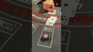 3 shots at $500 ! #blackjack #gambling #casino