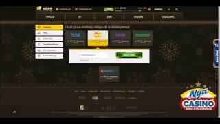 Enklaste registreringen med BONUS på Argo Casino