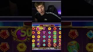 Темко Поймал Очень Огромный ЗАНОС В Gates Of Olympus #casino #заносынедели #занос #shorts