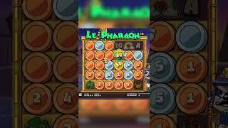 LE PHARAOH ДВАЖДЫ УМНОЖИЛ СБОР! ШОК! #casino #заноснедели #shorts #занос