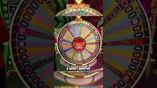 ПОЙМАЛ ДВОЙКУ ПОД ..X С ПЕРВОЙ СТАВКИ ! | ROMANOV CRAZY TIME #crazytime #казино #нарезки #занос