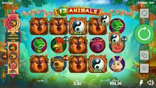 Игровой автомат 12 Animals играть бесплатно и без регистрации онлайн на oVulkanCasino