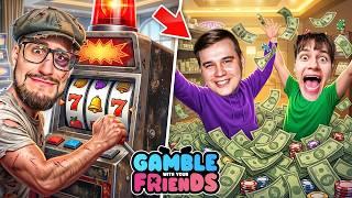ДЕПНУЛ ДРУГА в КАЗИНО и ЭТО НЕ ШУТКА... (GAMBLE WITH YOUR FRIENDES)