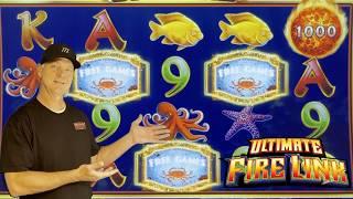 $315 Free Play Challenge on Fire Link… Here’s What We Cash Out! Back to Back Free Games Bonuses!
