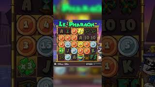 ПОЙМАЛ РЕДЧАЙШИЙ ЗОЛОТОЙ КЛЕВЕР В LE PHARAOH #casino #заноснедели #shorts #занос #gizbo