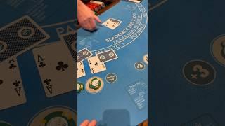 $100 Blackjack Hand I Have To Split #casino #gambling #blackjack