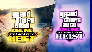 GTA ONLINE - ОГРАБЛЕНИЕ КАЙО ПЕРИКО ПРОТИВ ОГРАБЛЕНИЕ КАЗИНО 2024