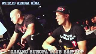 Edgars Freimanis.Fight Arena piedāvā Casino Europa Club Bar Cup cīņu šovs 5 decembrī Arena Rīga