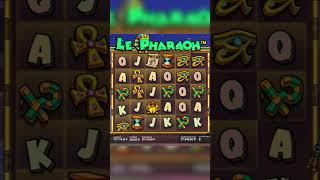 МНОГО РАДУГИ И КЛЕВЕРОВ В НОВОМ СЛОТЕ LE PHARAOH #casino #заноснедели #shorts #занос