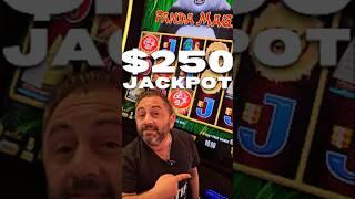 $250 SPIN BONUS GOES NUTS ! JACKPOT ON PANDA MAGIC #shorts #fyp #casino