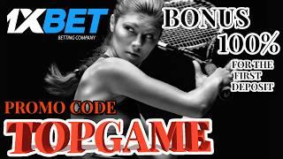 CODE PROMO 1XBET CASINO Hurry up and get a $520 bonus with the promo code TOPGAME!