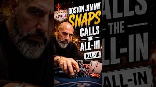 Snap called him! Massive pot! #lasvegas #highstakespoker #bostonjimmy #casino