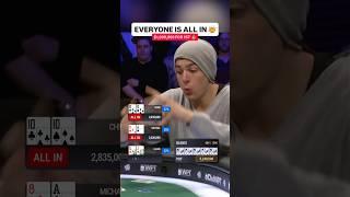 FINAL THREE ALL IN at $1,000,000 WPT Final Table 