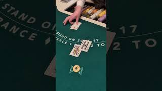 $1,000 blackjack hand! #casino #blackjack #money #slot #slotjackpot #bigwin #baller #lasvegas