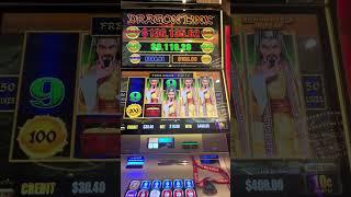Dragon Link High Limit $10 Bet Free Games!!! #shortsfeed #shorts #slots #casino #gambling #hank