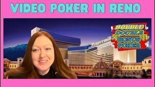 Double Double at Peppermill Reno! #videopoker,#casino,#gambling