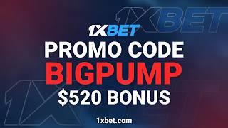 Join 1XBET CASINO Now and Get a $520 Bonus with Code BIGPUMP!
