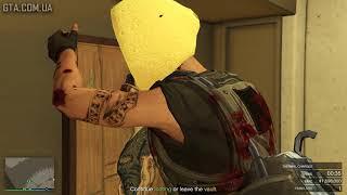 GTA Online - Ограбление Казино Diamond - Штурм - Элитное Испытание 14:37 (картины, 2 игрока)