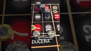 High Stakes roulette- starting with $40,000 one spin! Big Win or Bust?