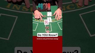 Perfect Basic Strategy in Blackjack #cardcounting #blackjack #gambling