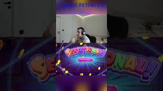 Игрок нави словил занос с ретригой в Sugar Rush #казино #занос #слоты #shorts #melstroy