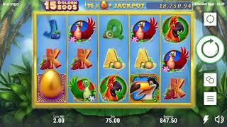 Игровой автомат 15 Golden Eggs играть бесплатно и без регистрации онлайн
