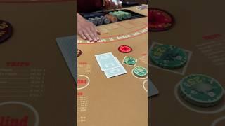 Playing UTH *kinda* blind 