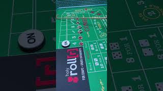 Rolling for a FREE CRUISE! #craps #cruising #royalcaribbean #freecruise #casino #shorts