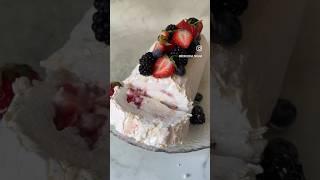 Меренговый рулет 