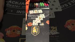 $4100 mini HIGH LIMIT #blackjack sesh in #lasvegas ! #gambling #casino