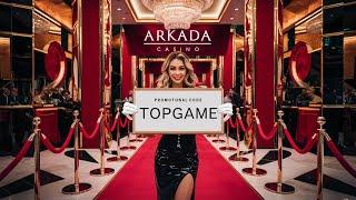 Регистрация Аркада Казино: Получи +150% и 2000 FS с промокодом TOPGAME!