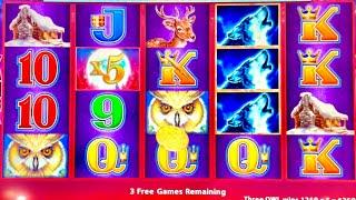 CRAZY TIME ON THREE MACHINES #slotman #casino #timberwolfdeluxe #buffalo
