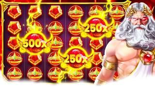 ДЖЕКПОТИЩЕ НА 500K RUB ! БОНУСКА ВЫДАЛА Х250! Gates of olympus super scatter белбет / belbet / занос